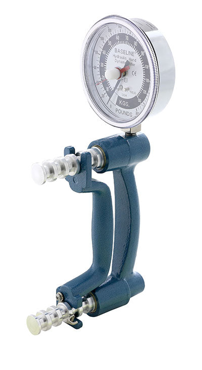 picture of Baseline Hand Dynamometer HiRes Gauge ER 300 lb Capacity