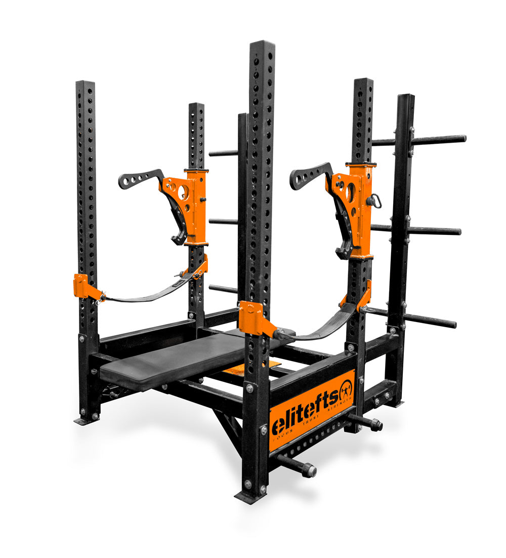 orange elitefts Signature Power Bench Rack Pro