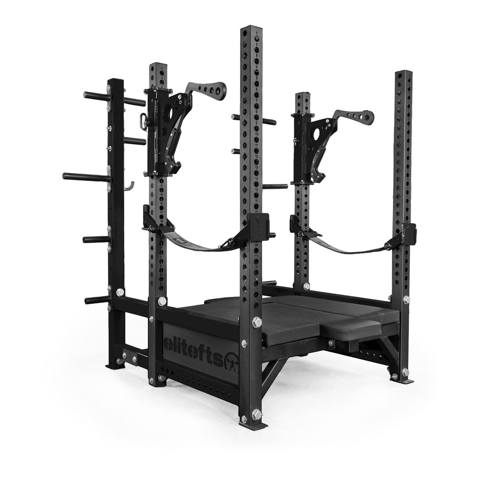 elitefts Signature Power Bench Rack Pro black