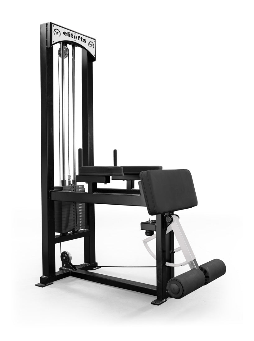 elitefts Signature Standing Leg Curl  Selectorized with 150lb Weight Stack