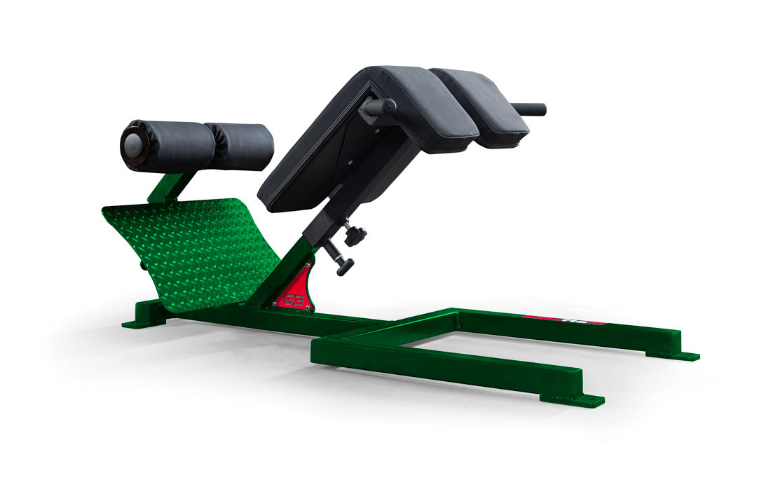 elitefts G3 45 Degree Back Raise green frame black pad
