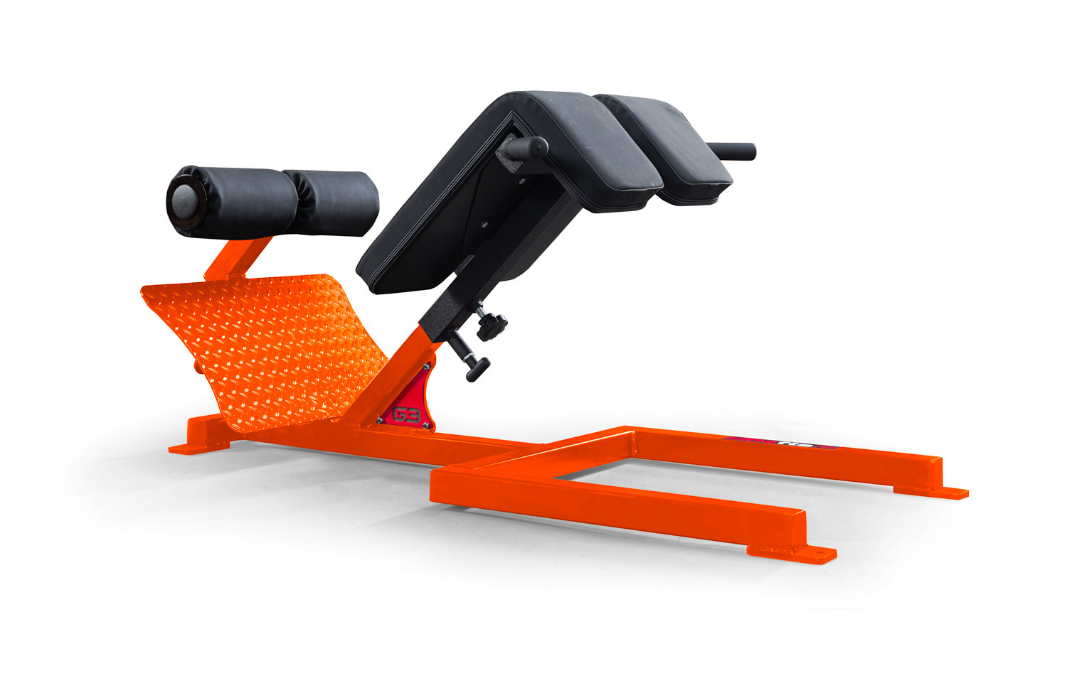 elitefts G3 45 Degree Back Raise orange frame black pad