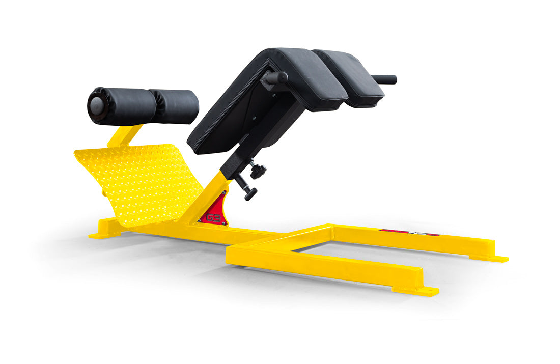 elitefts G3 45 Degree Back Raise yellow frame black pad