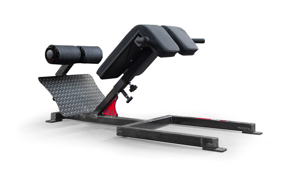 elitefts G3 45 Degree Back Raise black frame black pad