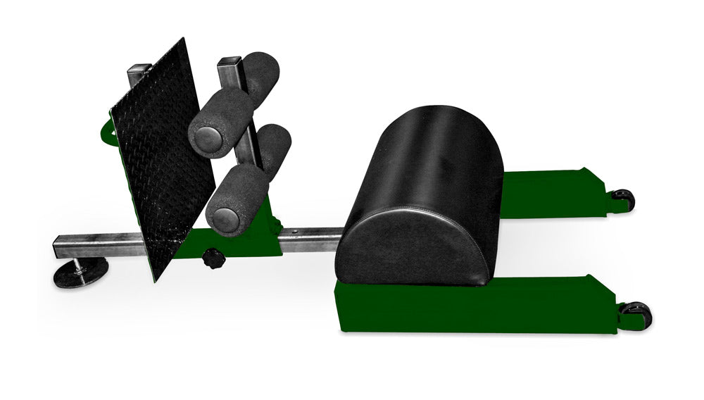 green elitefts Scholastic Floor Glute Ham Raise (GHR) with Wheels