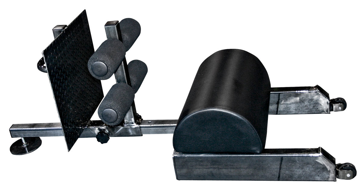 black elitefts Scholastic Floor Glute Ham Raise (GHR) with Wheels
