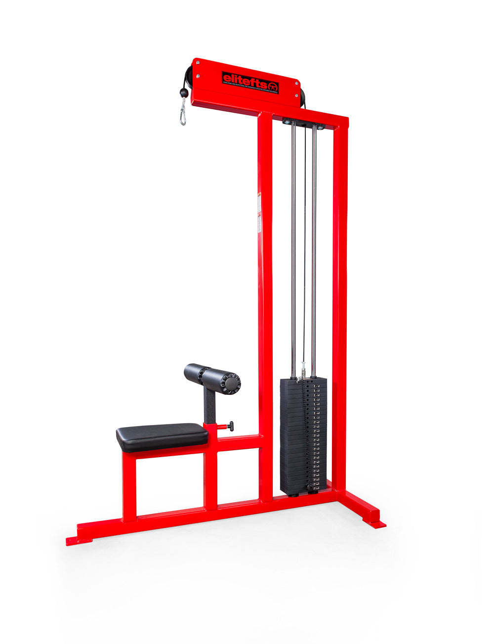 ELITEFTS - lat-pulldown- selectorized-red 1