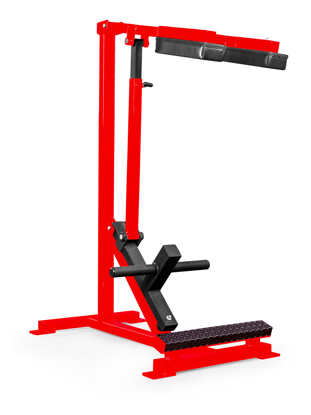 elitefts Plate Loaded Calf Raise red