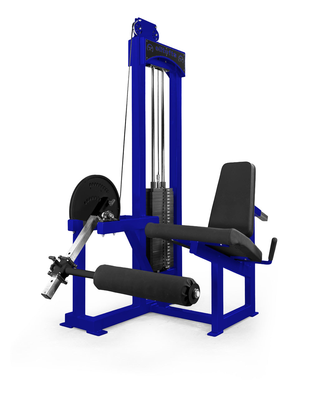 blu elitefts Signature Deluxe Leg Extension – Selectorized w/ 250lb Weight Stack