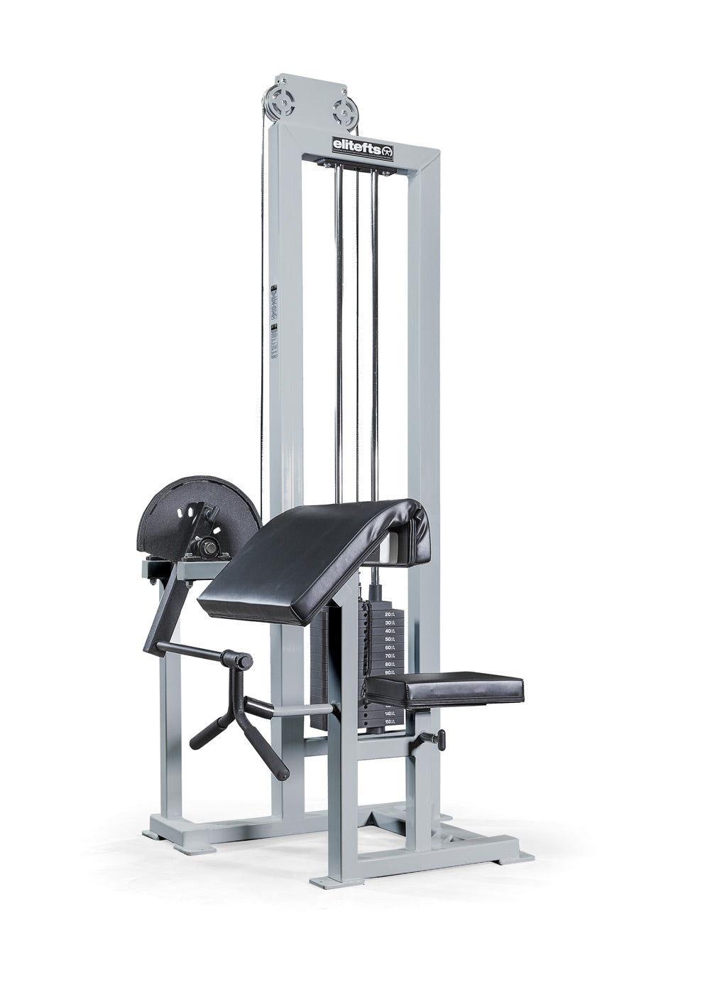 elitefts  Preacher Curl - Selectorized gray