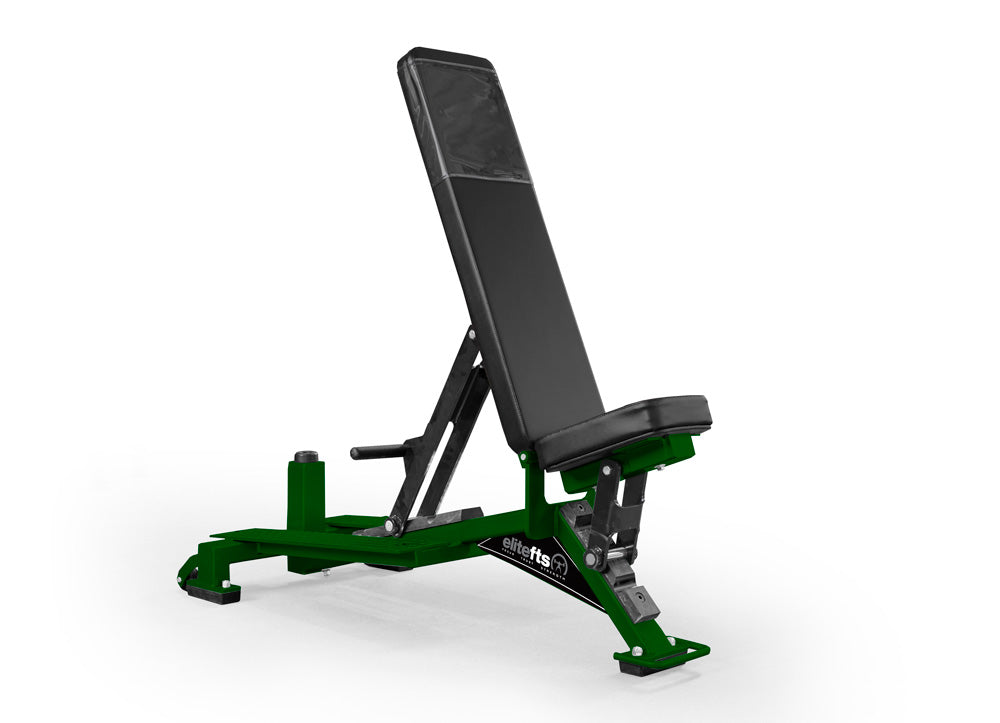 Signature 0-90 Dumbbell Bench w/ Kick Stand green